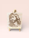 Jesus Crown of Thorns Wooden Frame