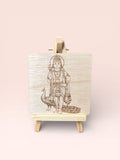 Murugan Wooden Frame