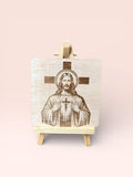 Sacred Heart of Jesus Wooden Frame