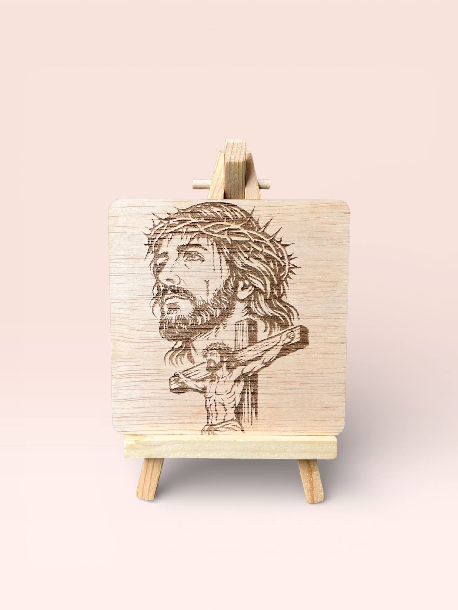 Jesus Crucifixion Portrait Frame